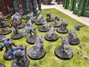 Warhammer 40k Space Wolves Army, Nicely Painted (WC1203)