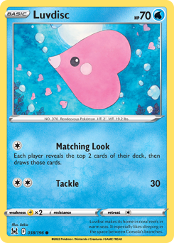 Luvdisc(Reverse) - 38/196(Rev) - Common - Lost Origin