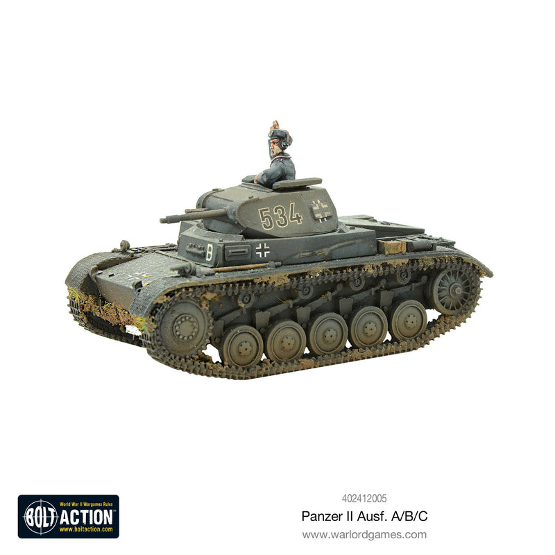 Bolt Action Panzer II Ausf. A/B/C
