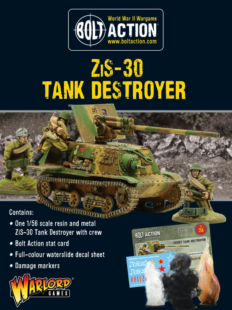 Bolt Action: Soviet Zis-30 Tank Destroyer