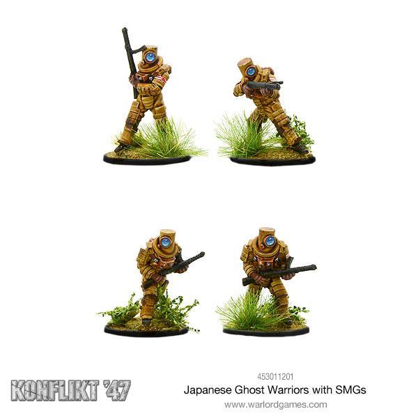 Konflikt 47 Japnese Ghost Warriors with SMG