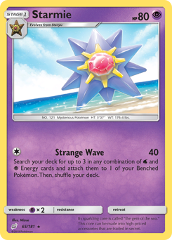 Starmie - 65/181 - Rare - Team Up