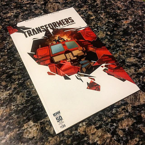 Transformers : All Hail Optimus: #50: Sub Cover A