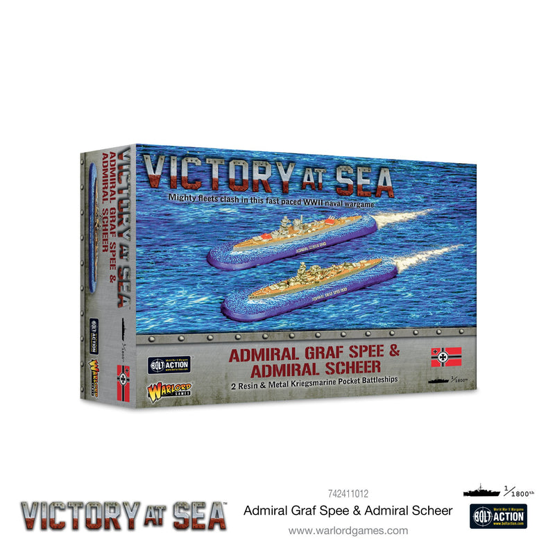 Victory at Sea Admiral Graf Spee & Admiral Sheer