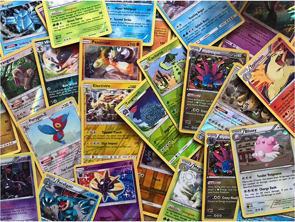 Pokemon TCG Bulk Lot With Rares 100 Pokemon Card Bundle - Guaranteed Shiny Snorlax, Holos, VMAX, Joblot Collection Pokemon TCG Bulk Lot With Rares 100 Pokemon Card Bundle - Guaranteed Shiny Snorlax, Holos, VMAX, Joblot Collection