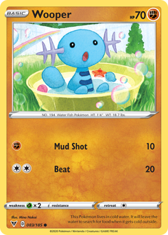 Wooper(Reverse) - 83/185(Rev) - Common - Vivid Voltage