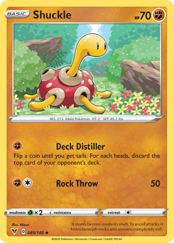 Shuckle(Reverse) - 85/185(Rev) - Uncommon - Vivid Voltage