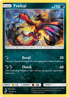 Yveltal - 95/181 - Rare Holo - Team Up