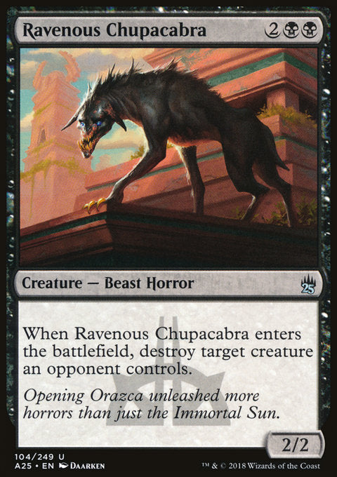 Ravenous Chupacabra