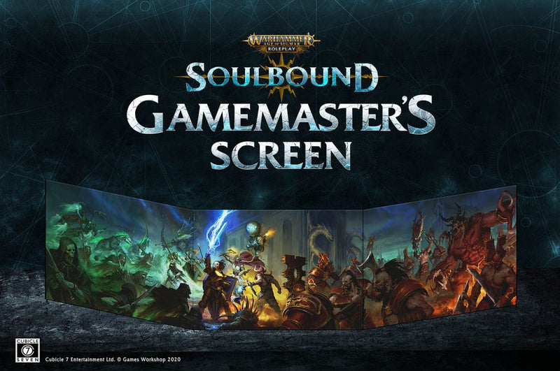 Soulbound: Age Of Sigmar Roleplay Game Master Screen