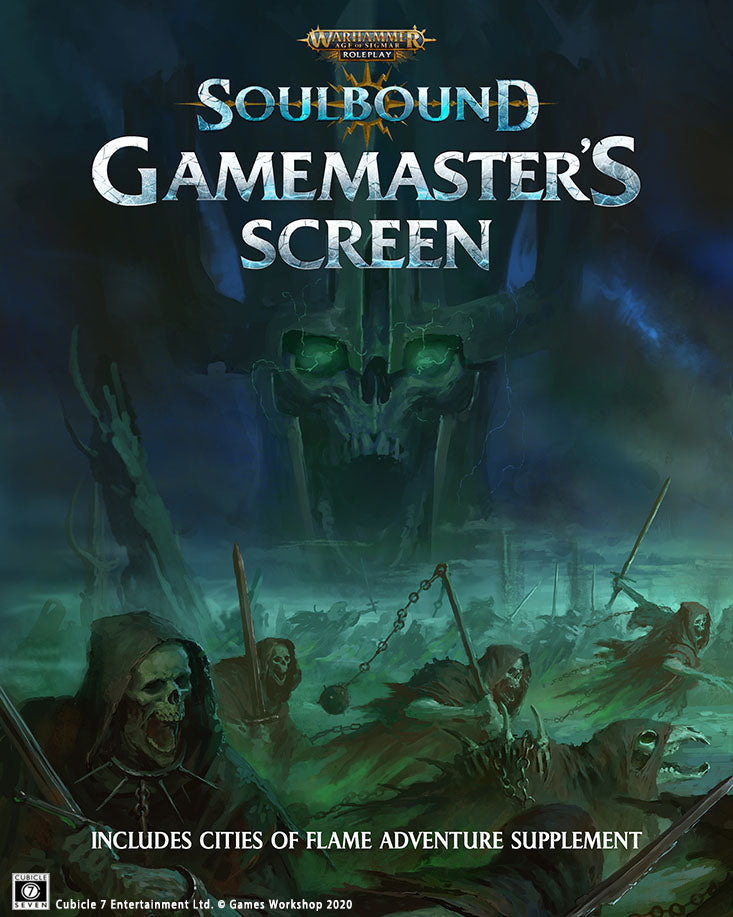 Soulbound: Age Of Sigmar Roleplay Game Master Screen