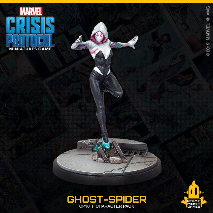 Marvel Crisis Protocol: Ghost Spider & Spiderman Character Pack