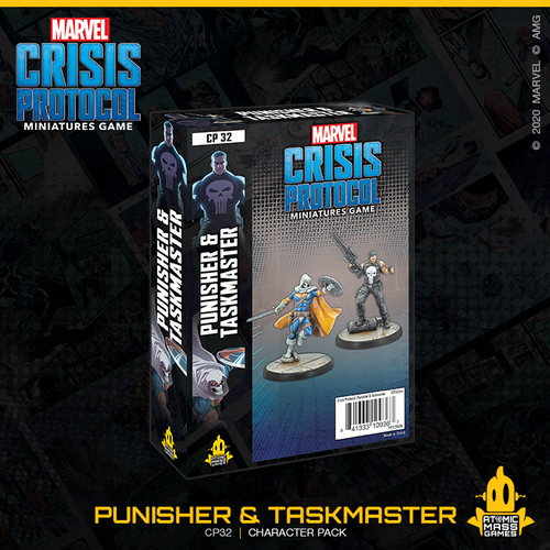 Marvel Crisis Protocol: Taskmaster & The Punisher Character Pack