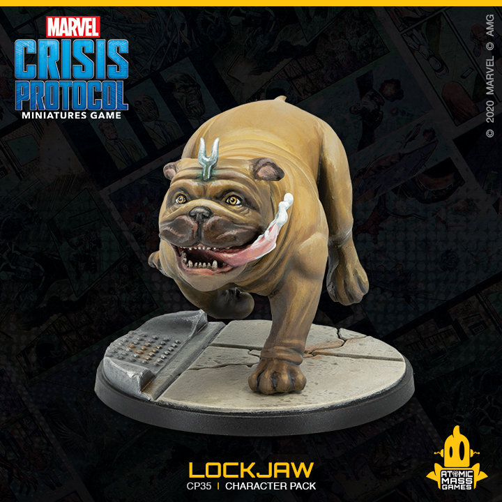 Marvel Crisis Protocol: Crystal & Lockjaw Character Pack