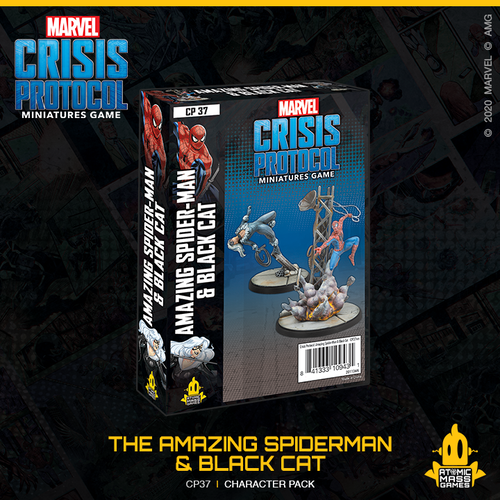 Marvel Crisis Protocol Spider-man & Black Cat Character Pack