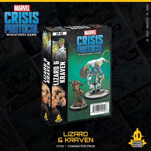 Marvel Crisis Protocol: Lizard & Kraven the Hunter Character Pack