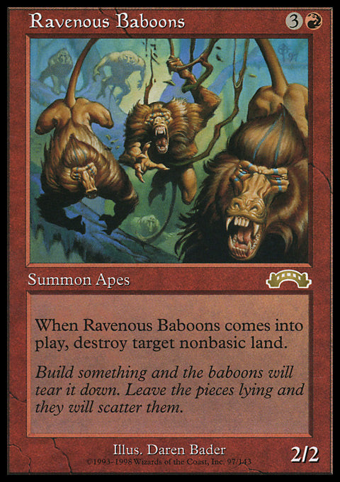 Ravenous Baboons