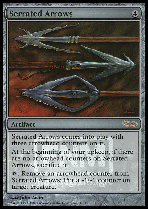 Serrated Arrows