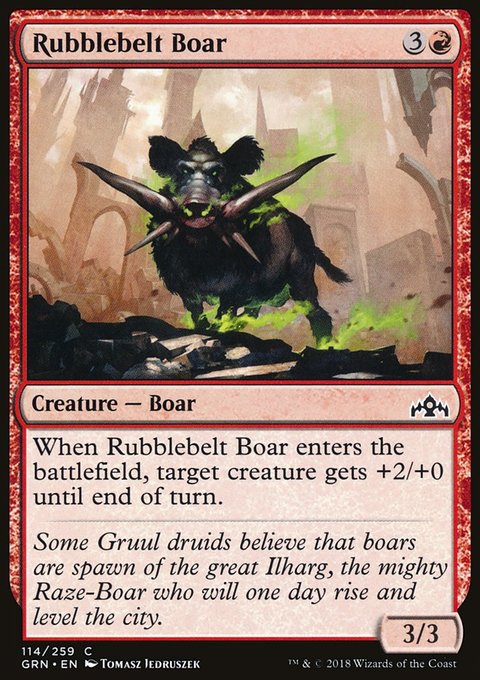 Rubblebelt Boar