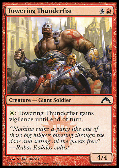 Towering Thunderfist