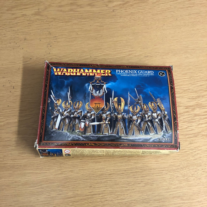 Warhammer Fantasy High Elf Phoenix Guard Spare Bits Box (AY010)