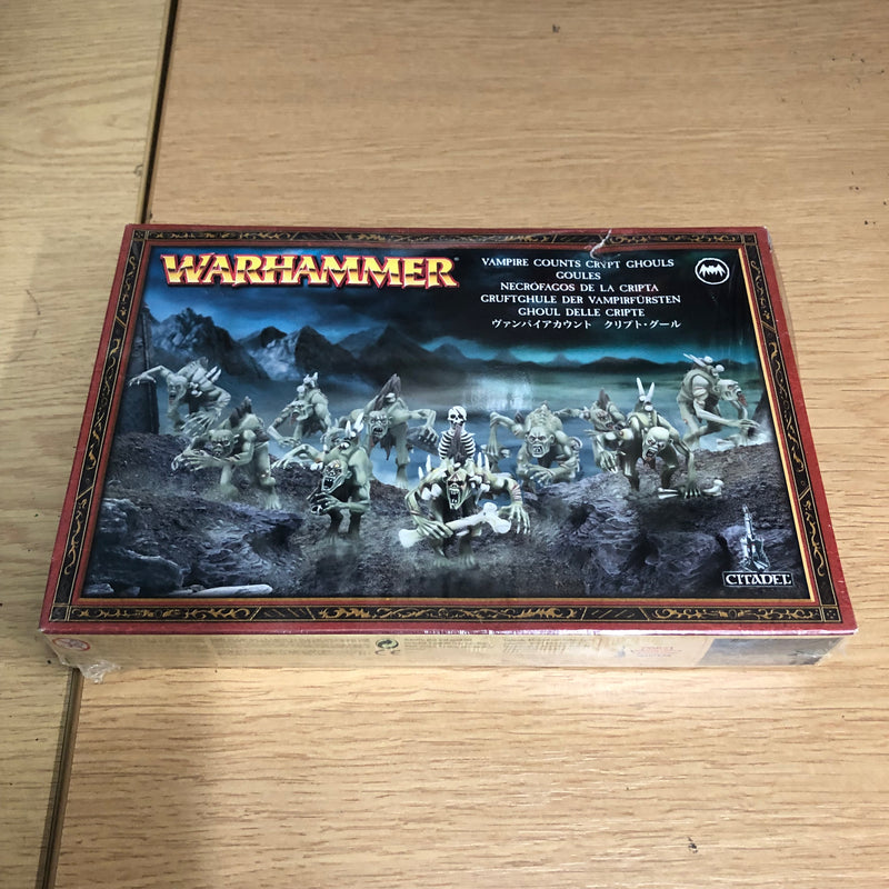 Warhammer Fantasy Vampire Counts Crypt Ghouls - Sealed OOP (AV010)