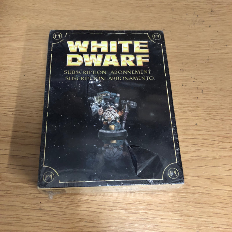 Warhammer White Dwarf Subscription Squats Tech Grombrindal - Sealed OOP (AV011)