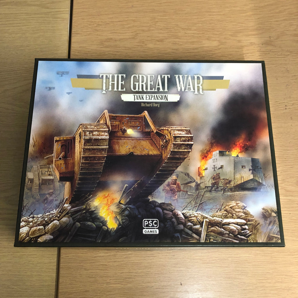 The Great War Board Game Tank Expansion - Slight Box Damage (BD017)