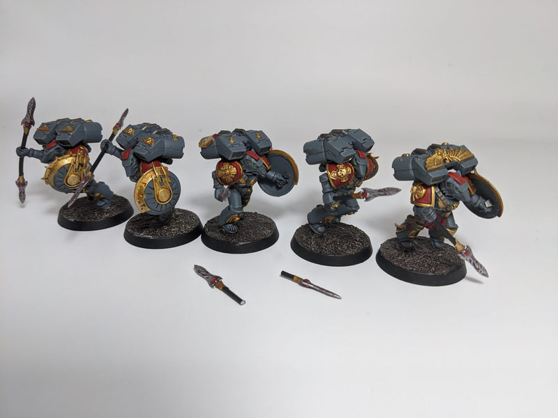 Warhammer 40K Space Wolf Heresy Assault Squad converted x5 (AW080)