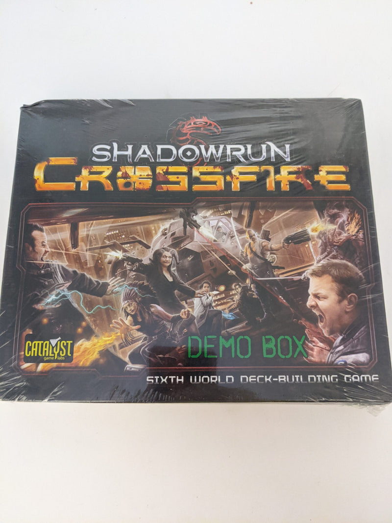 Shadowrun Crossfire, demo box, in shrink.