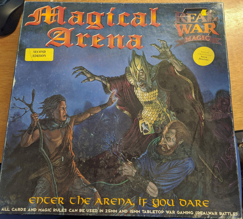 Magical Arena 2nd Edition Rare Vintage Board Game used. AV902
