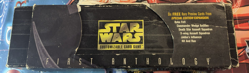 Star Wars Customizable Card Game First Anthology, used.