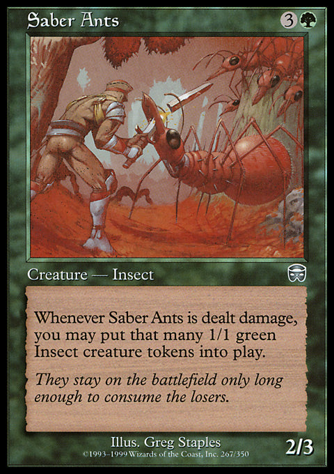 Saber Ants