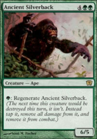 MTG: Ancient Silverback - Green Rare - 9th Edition - 9ED - Magic Card