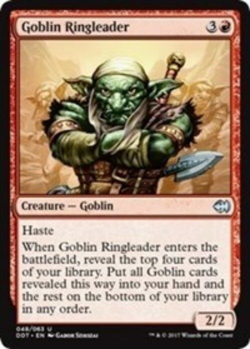MTG: Goblin Ringleader - Red Uncommon - Duel Decks: Merfolk vs Goblins
