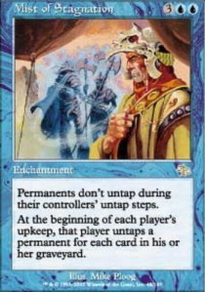 MTG: Mist of Stagnation - Blue Rare - Judgment - JUD - Magic Card