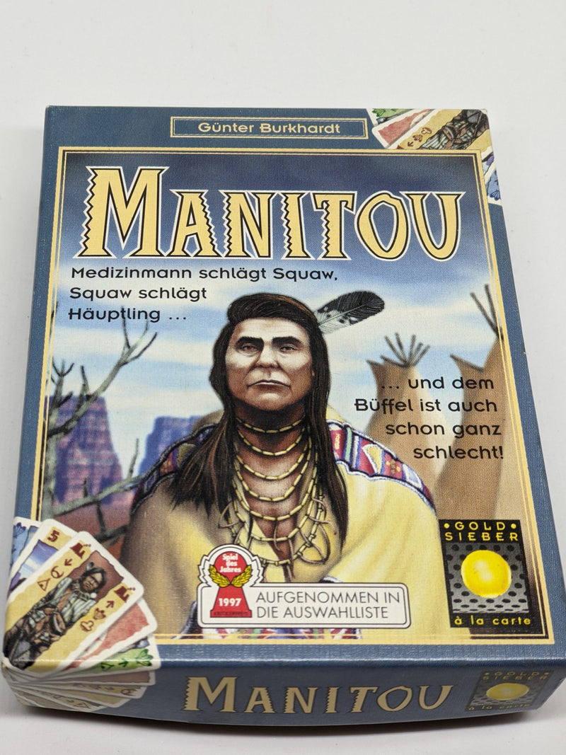 Manitou Buffalo Hunting Card Game, used. (AV108)