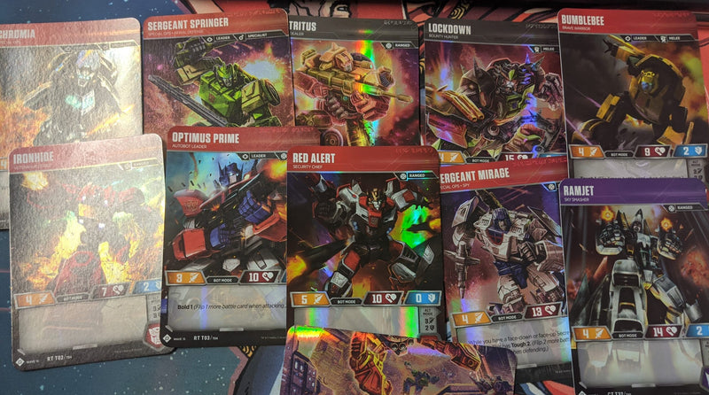 Transformers TCG Oversized Promo Cards