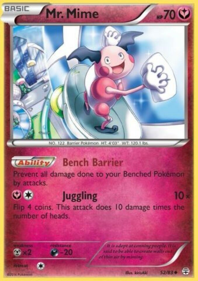 Mr. Mime - 52/83 - Uncommon - XY: Generations