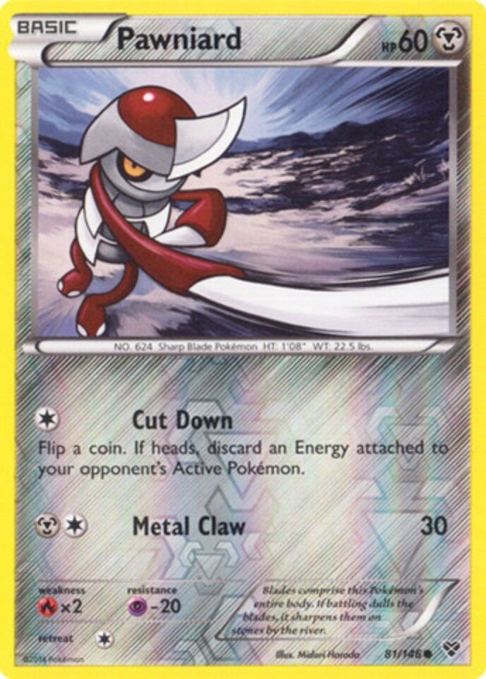 Pawniard - 81/146 - Common - Reverse Holo - XY Base Set