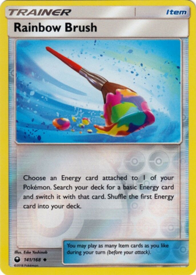 Rainbow Brush Reverse Holo - 141/168 - Uncommon - Celestial Storm