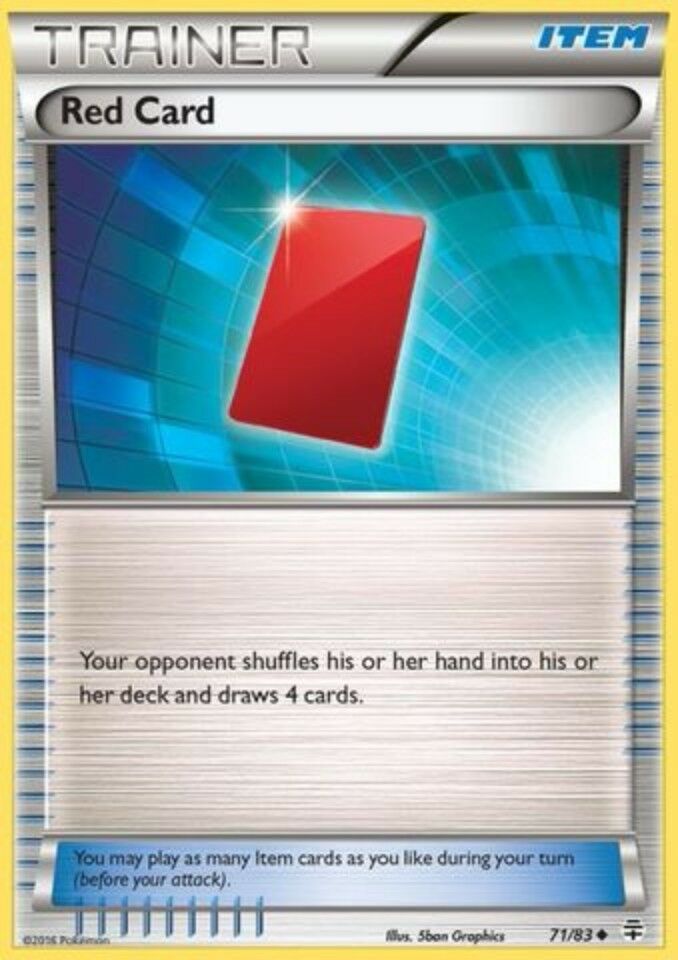 Red Card - 71/83 - Uncommon - XY: Generations