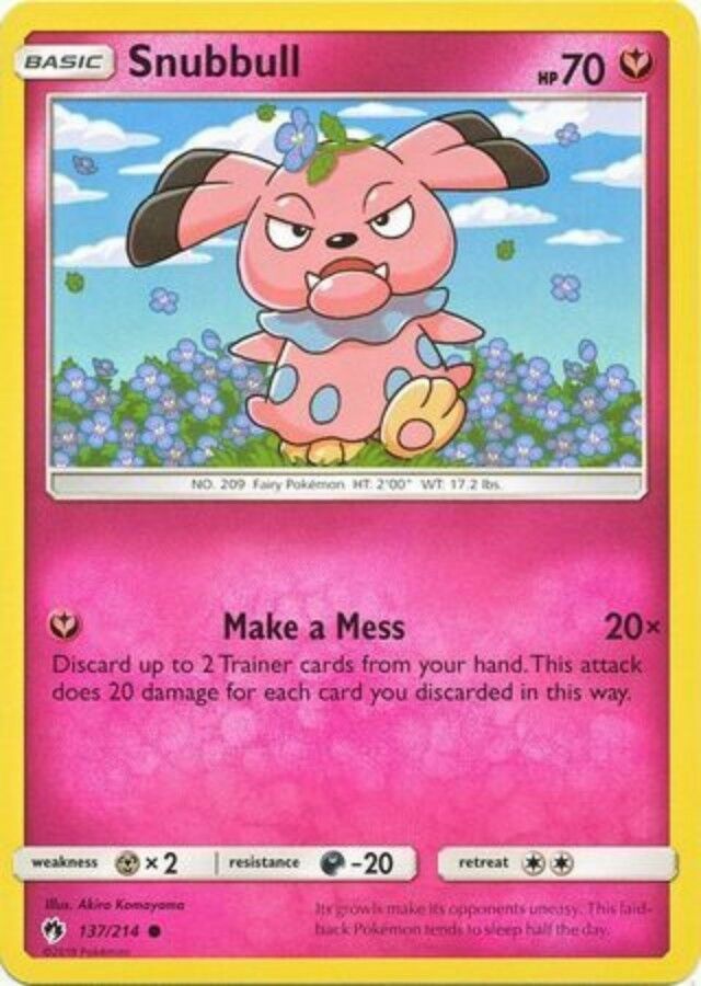 Snubbull - 137/214 - Common - Lost Thunder