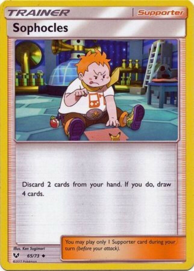 Sophocles - 65/73 - Uncommon - Sun & Moon: Shining Legends