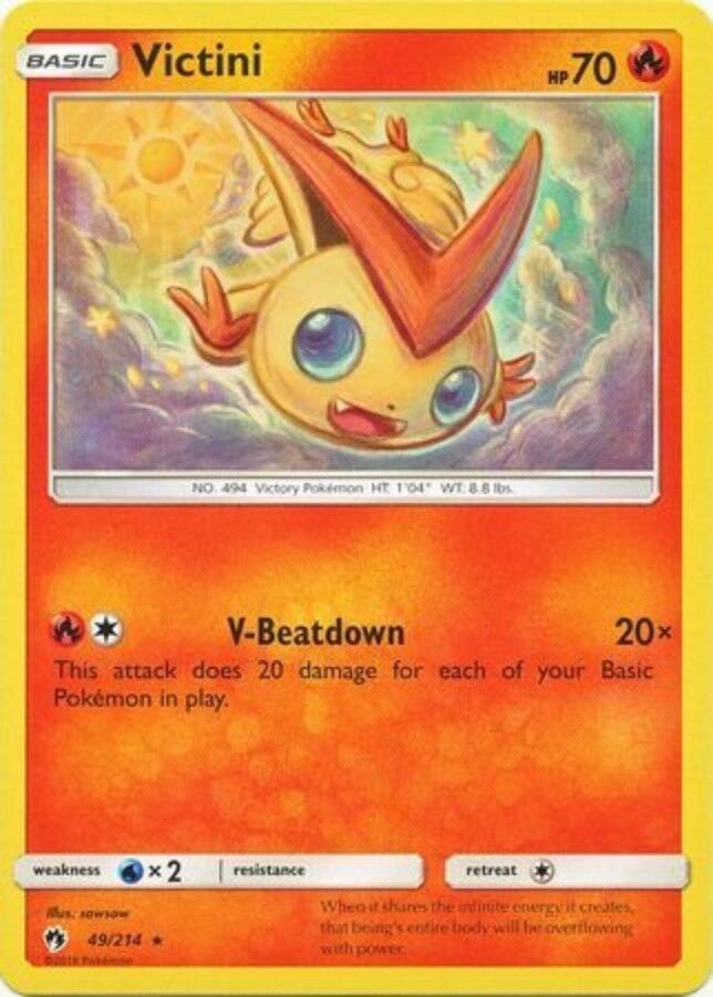 Victini - 49/214 - Rare - Lost Thunder