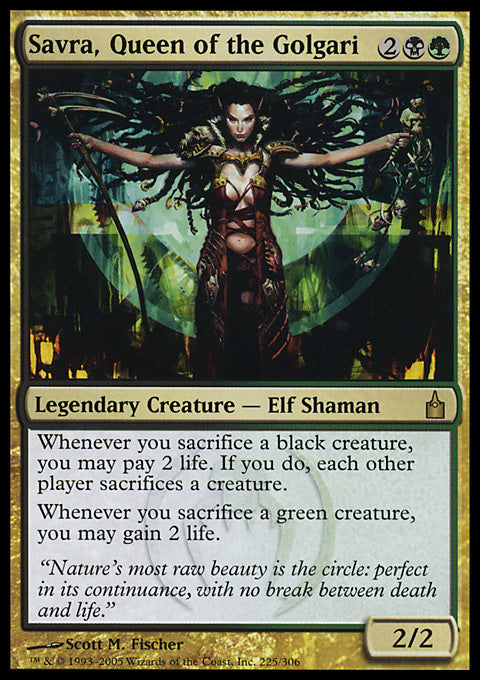 Savra, Queen of the Golgari