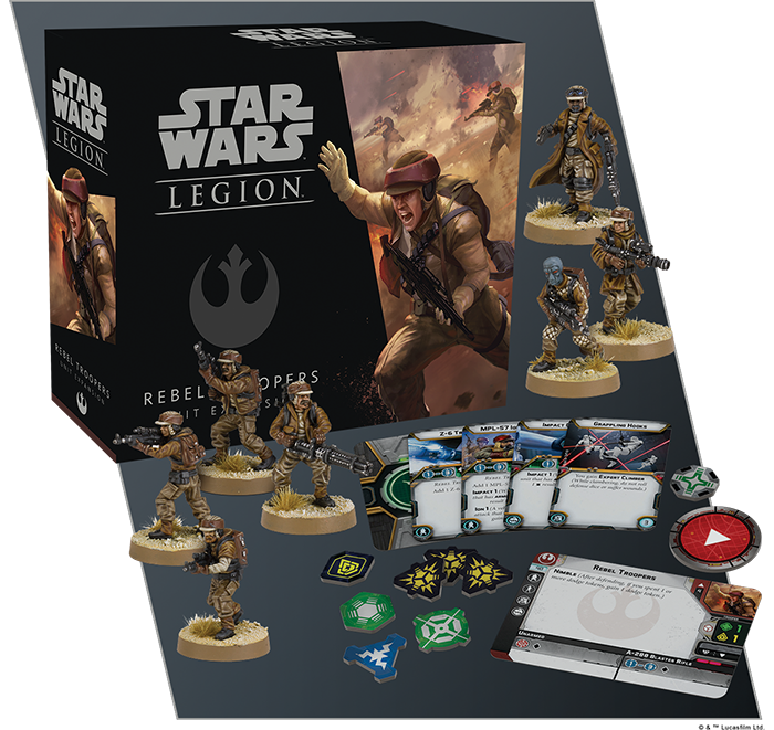 Star Wars Legion Rebel Troopers Expansion Pack