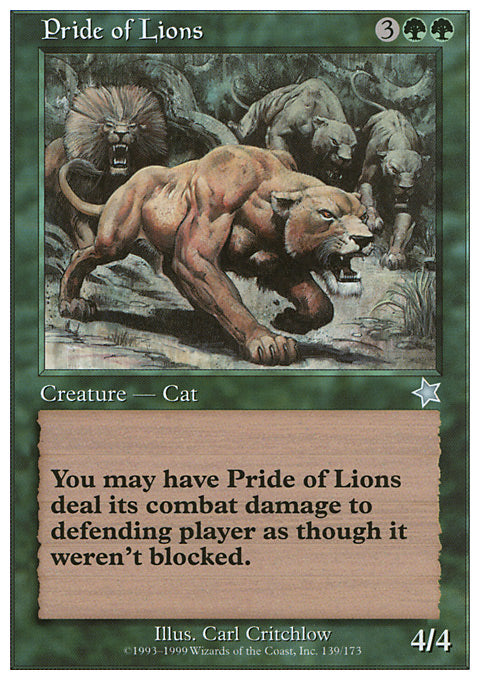 Pride of Lions