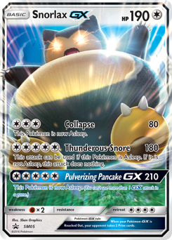 Snorlax GX - SM05/248 - Promo - SM Black Star Promos