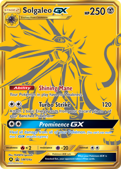 Solgaleo GX - SM104a/248 - Promo - SM Black Star Promos